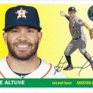 Jose Altuve 2020 Topps Archives #38 Houston Astros Baseball Card