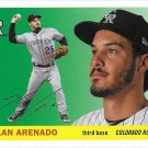 Nolan Arenado 2020 Topps Archives #89 Colorado Rockies Baseball Card
