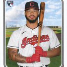 Bobby Bradley 2020 Topps Archives Rookie #126 Cleveland Indians Baseball Card