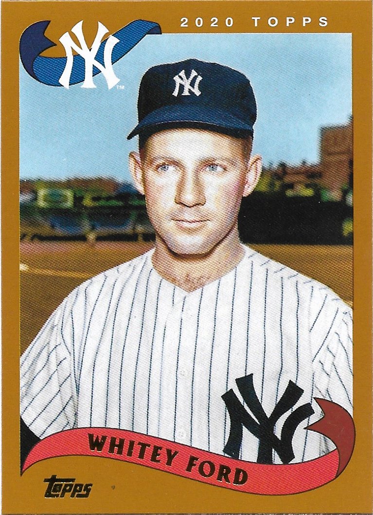 Whitey Ford 2020 Topps Archives #231 New York Yankees Baseball Card