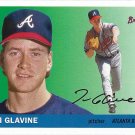 Tom Glavine 2020 Topps Archives #83 Atlanta Braves Baseball Card Tom Glavine 2020 Topps Archives #83 Atlanta Braves Baseball Card
