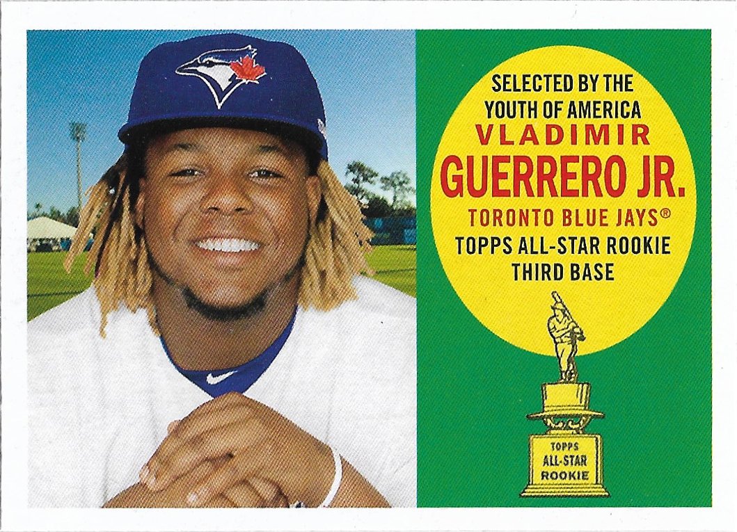 Vladimir Guerrero Jr 2020 Topps Archives 1960 AllStar Rookies 60AR