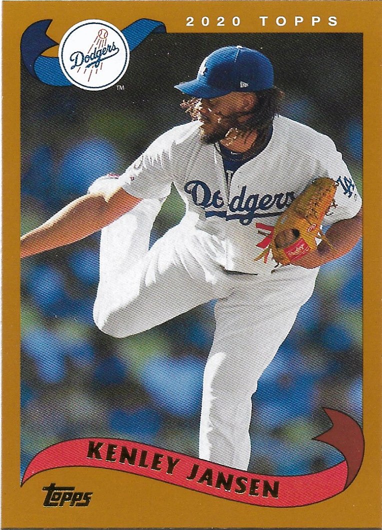 Kenley Jansen 2020 Topps Archives #209 Los Angeles Dodgers Baseball Card