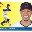 Francisco Lindor 2020 Topps Archives #23 Cleveland Indians Baseball Card
