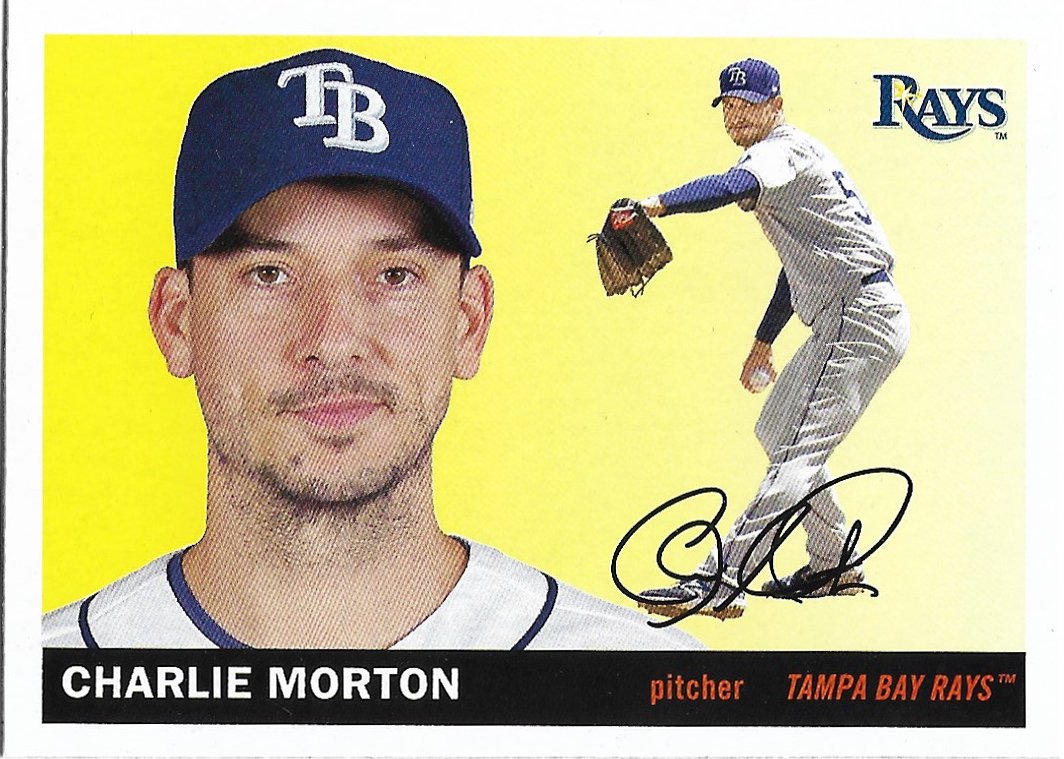 Charlie Morton 2020 Topps Archives 94 Tampa Bay Rays Baseball Card
