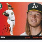 A.J. Puk 2020 Topps Archives Rookie #95 Oakland Athletics Baseball Card