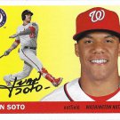 Juan Soto 2020 Topps Archives #87 Washington Nationals Baseball Card
