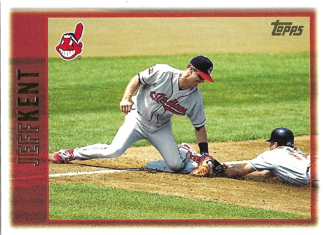 Jeff Kent 1997 Topps #346 Cleveland Indians Baseball Card