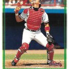 Javy Lopez 1997 Topps #395 Atlanta Braves Baseball Card