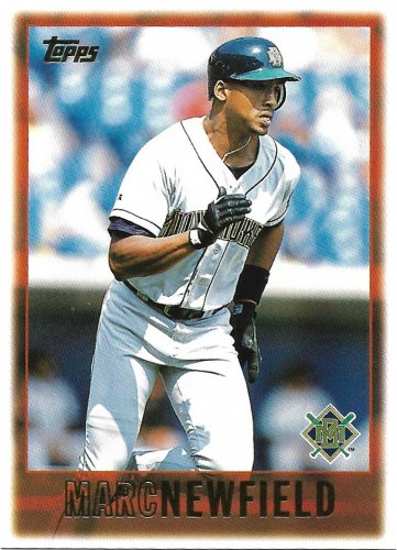 Marc Newfield 1997 Topps #436 Milwaukee Brewers Baseball Card
