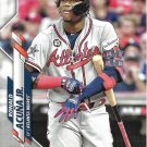 Ronald Acuna Jr 2020 Topps Update #U-145 Atlanta Braves Baseball Card