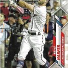 Bryce Harper 2020 Topps Update #U-255 Washington Nationals Baseball Card Bryce Harper 2020 Topps Update #U-255 Washington Nationals Baseball Card