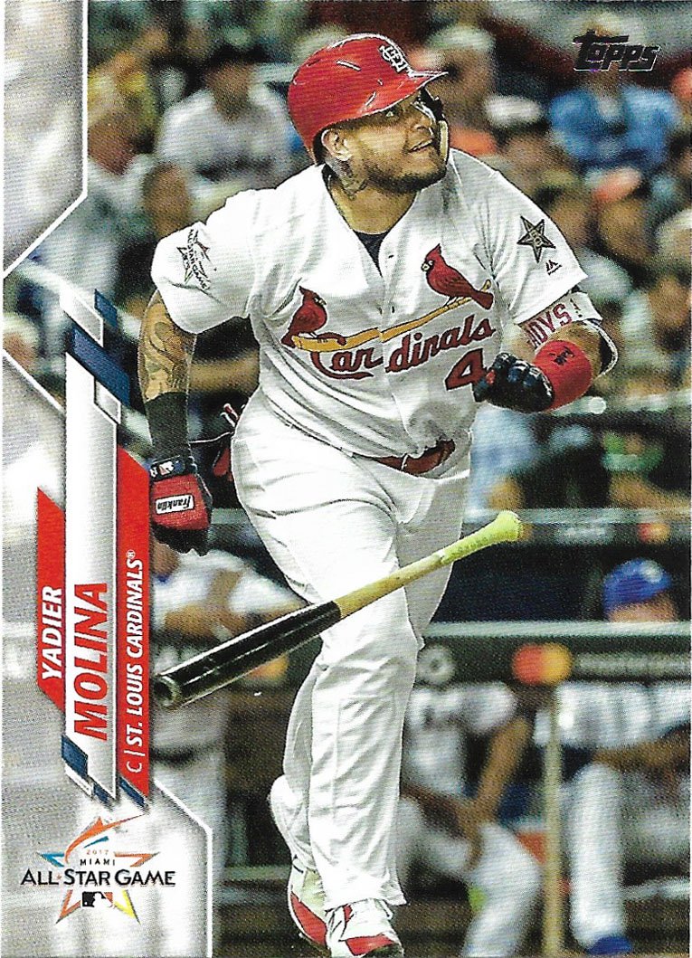 Yadier Molina 2020 Topps Update #U-169 St. Louis Cardinals Baseball Card