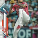 Felix Pena 2020 Topps Update #U-18 Los Angeles Angels Baseball Card