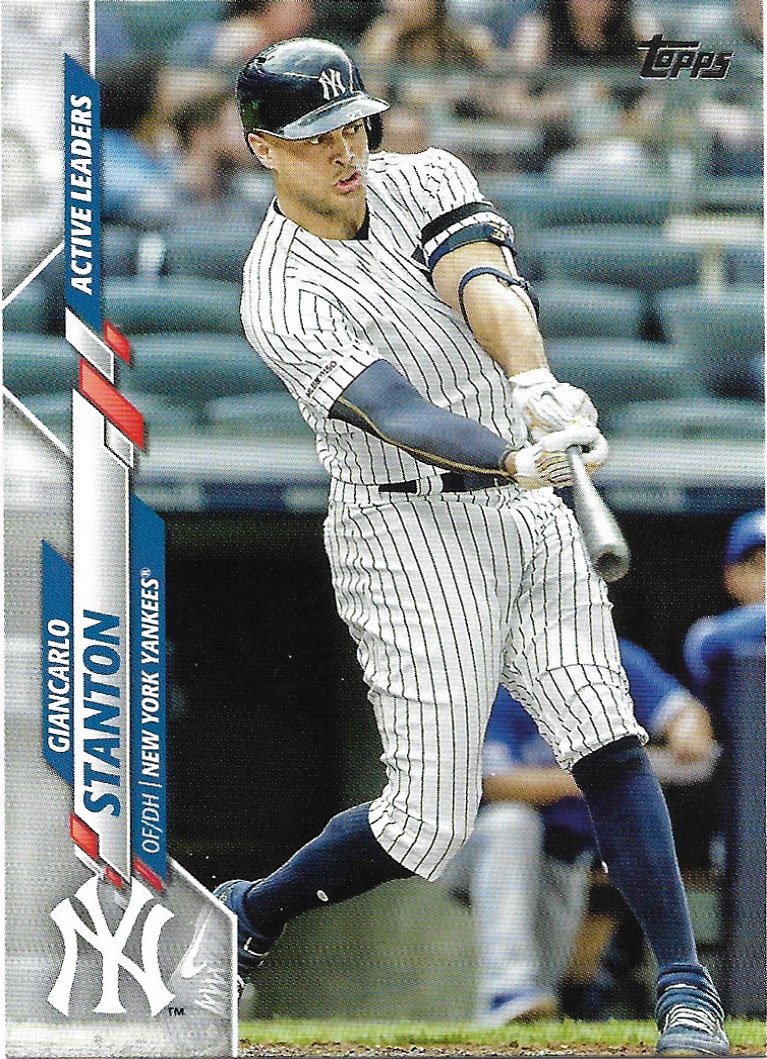 Giancarlo Stanton 2020 Topps Update #U-288 New York Yankees Baseball Card