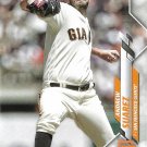 Andrew Suarez 2020 Topps Update #U-217 San Francisco Giants Baseball Card