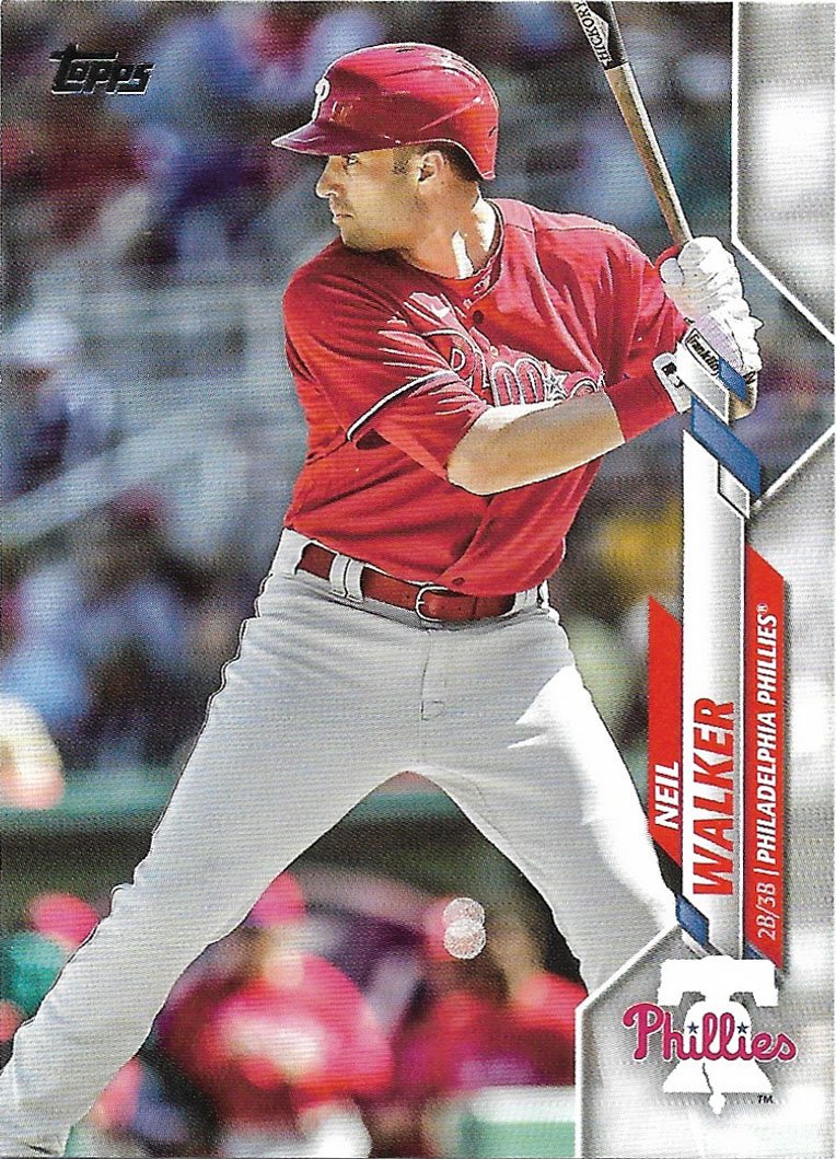 Neil Walker Topps Update U 123 Philadelpiha Phillies Baseball Card