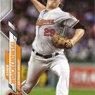 Asher Wojciechowski 2020 Topps Update #U-206 Baltimore Orioles Baseball Card