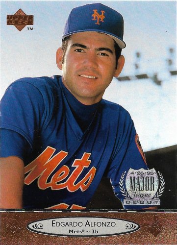 Edgardo Alfonzo 1996 Upper Deck #142 New York Mets Baseball Card