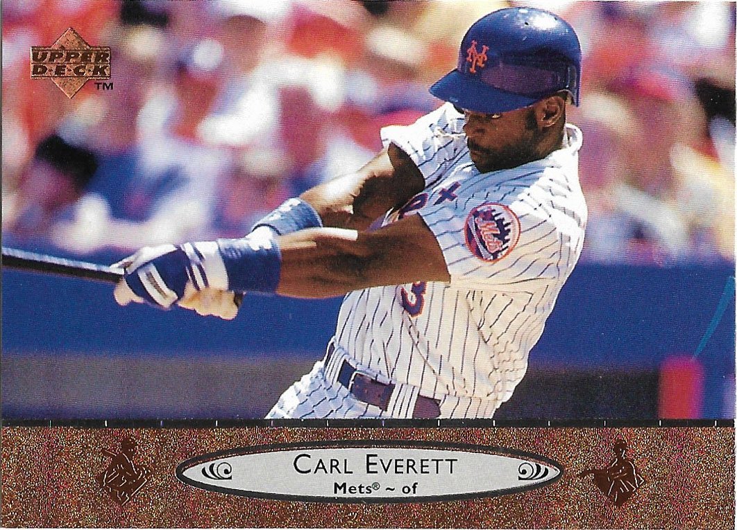 Carl Everett 1996 Upper Deck #137 New York Mets Baseball Card