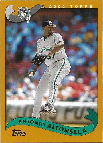 Antonio Alfonseca 2002 Topps #485 Florida Marlins Baseball Card