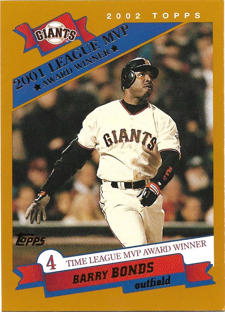 Barry Bonds 2002 Topps #717 San Francisco Giants Baseball Card