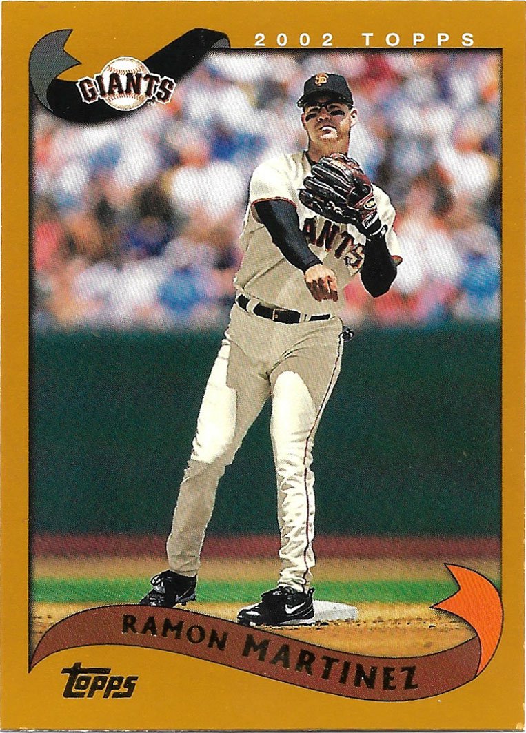 Ramon Martinez 2002 Topps #467 San Francisco Giants Baseball Card