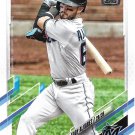 Eddy Alvarez 2021 Topps Rookie #326 Miami Marlins Baseball Card Eddy Alvarez 2021 Topps Rookie #326 Miami Marlins Baseball Card