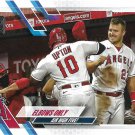 Los Angeles Angels 'Elbows Only' 2021 Topps #166 Baseball Team Card