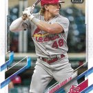 Harrison Bader 2021 Topps #286 St. Louis Cardinals Baseball Card