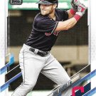 Jake Bauers 2021 Topps #176 Cleveland Indians Baseball Card