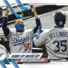 Mookie Betts, Cody Bellinger 2021 Topps #303 Los Angeles Dodgers Baseball Card Mookie Betts, Cody Bellinger 2021 Topps #303 Los Angeles Dodgers Baseball Card