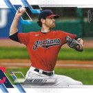 Shane Bieber 2021 Topps #72 Cleveland Indians Baseball Card Shane Bieber 2021 Topps #72 Cleveland Indians Baseball Card