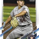 Brandon Bielak 2021 Topps Rookie #193 Houston Astros Baseball Card