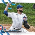 Tyler Chatwood 2021 Topps #184 Chicago Cubs Baseball Card