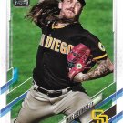 Mike Clevinger 2021 Topps #265 San Diego Padres Baseball Card