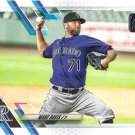 Wade Davis 2021 Topps #206 Colorado Rockies Baseball Card