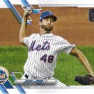 Jacob deGrom 2021 Topps #200 New York Mets Baseball Card Jacob deGrom 2021 Topps #200 New York Mets Baseball Card