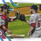 Sean Doolittle 2021 Topps #17 Washington Nationals Baseball Card