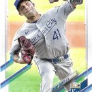 Danny Duffy 2021 Topps #304 Kansas City Royals Baseball Card