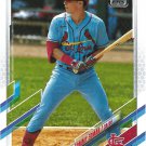 Tommy Edman 2021 Topps #314 St. Louis Cardinals Baseball Card