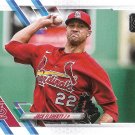 Jack Flaherty 2021 Topps #77 St. Louis Cardinals Baseball Card
