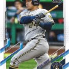 Avisail Garcia 2021 Topps #307 Milwaukee Brewers Baseball Card