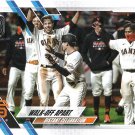 San Francisco Giants 2021 Topps #258 Baseball Team Card
