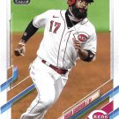Brian Goodwin 2021 Topps #96 Cincinnati Reds Baseball Card