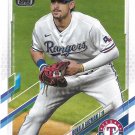 Ronald Guzman 2021 Topps #63 Texas Rangers Baseball Card