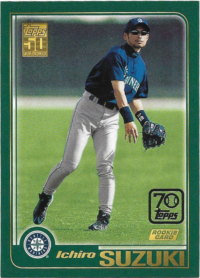 Ichiro Suzuki 2021 Topps Double Headers #TDH-23 Seattle Mariners Baseball Card