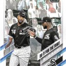 Eloy Jimenez, Luis Robert 2021 Topps #284 Chicago White Sox Baseball Card