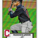 Francisco Lindor 2021 Topps 1952 Redux Chrome #TC52-10 Cleveland Indians Baseball Card
