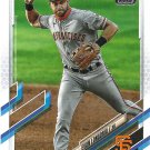 Evan Longoria 2021 Topps #173 San Francisco Giants Baseball Card
